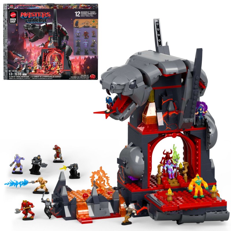 Mattel Les Maîtres de l’Univers-Le Combat de la Montagne du Serpent