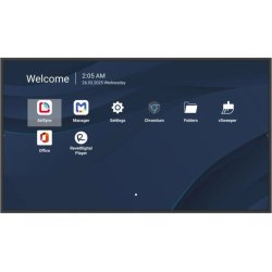 VIEWBOARD LED LARGE FORMAT DISP PLAY 43IN 3840X2160 500 NITS A