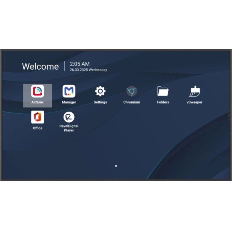 VIEWBOARD LED LARGE FORMAT DISP PLAY 55IN 3840X2160 500 NITS A