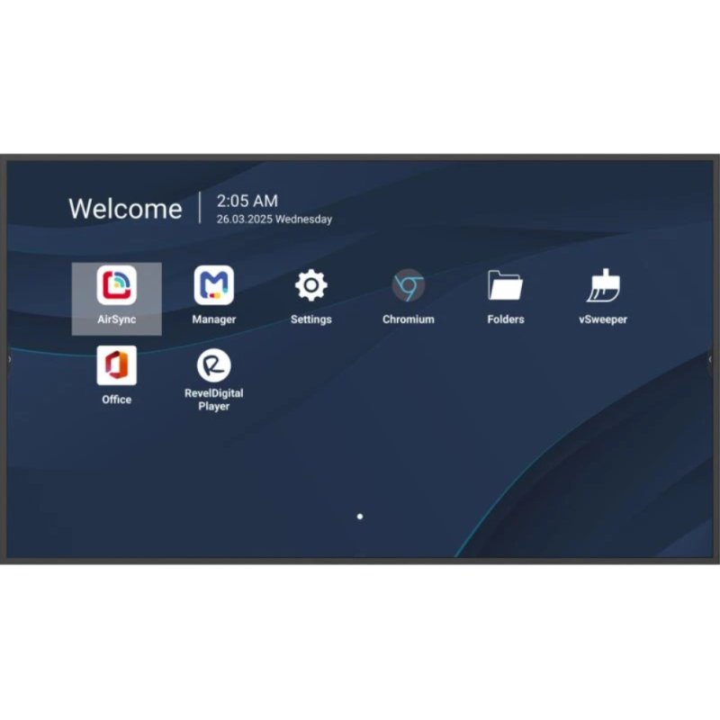 VIEWBOARD LED LARGE FORMAT DISP PLAY 75IN 3840X2160 500 NITS A