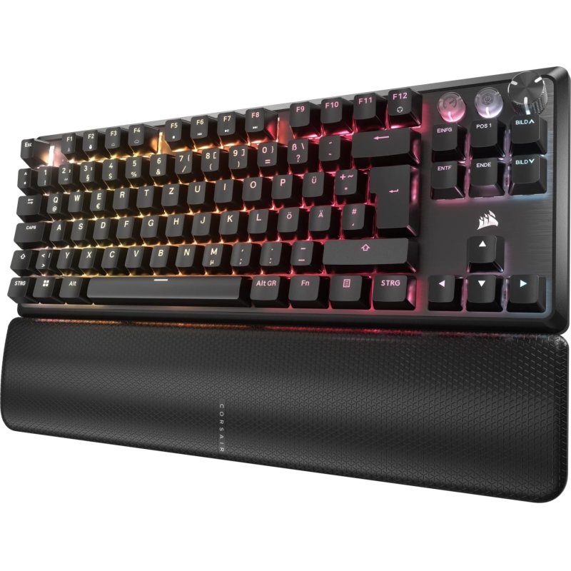 Corsair K70 PRO TKL clavier Gaming USB QWERTZ Anglais britannique Noir