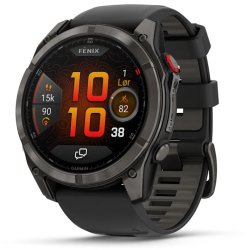 Garmin fēnix 8 Pro 3.56 cm (1.4") AMOLED 51 mm Digital 454 x 454 pixels Touchscreen Black, Grey, Titanium Wi-Fi GPS