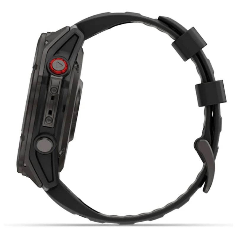 Garmin fēnix 8 Pro 3,56 cm (1.4") AMOLED 51 mm Numérique 454 x 454 pixels Écran tactile Noir, Gris, Titane Wifi GPS