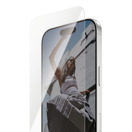 PanzerGlass SAFE. by Screen Protector iPhone 17 | iPhone 17 Pro | iPhone 16 Pro | Ultra-Wide Fit | Bulk