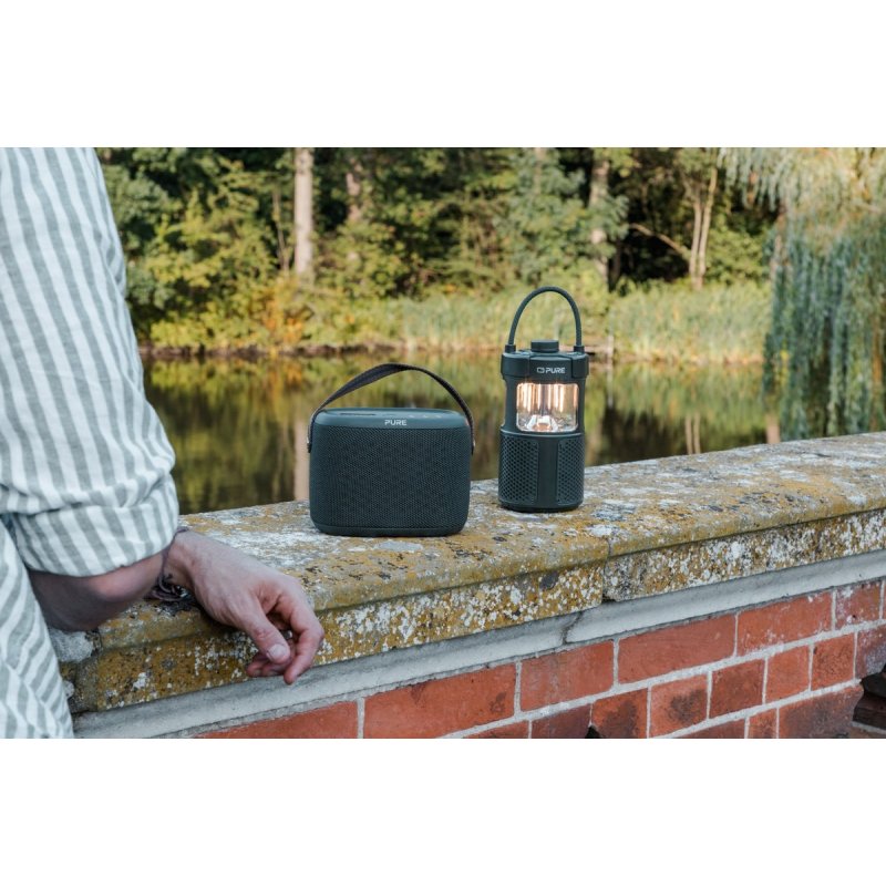 Pure 252584 haut-parleur portable et de fête Vert 20 W