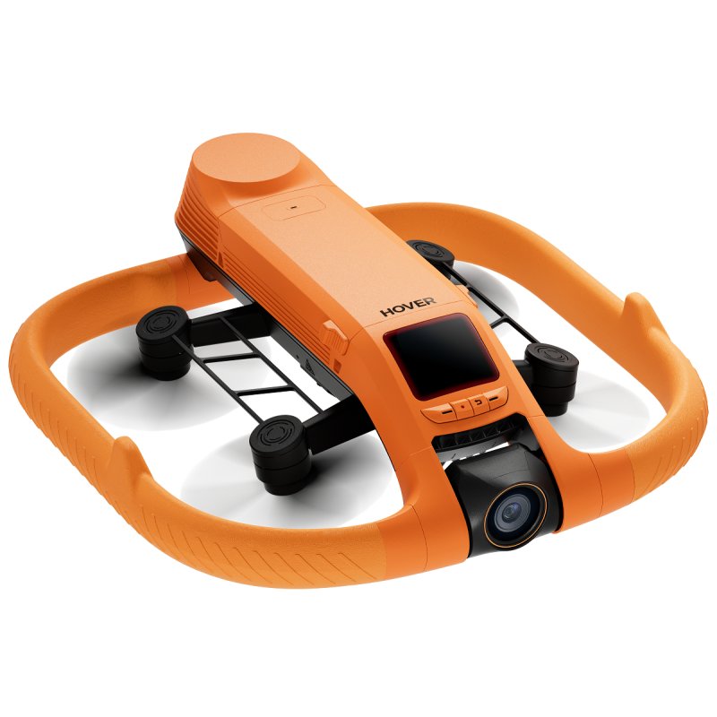 HOVERAir SP08H004 caméra drone 4 rotors Drone sous-marin 3840 x 2160 pixels 2013 mAh Orange