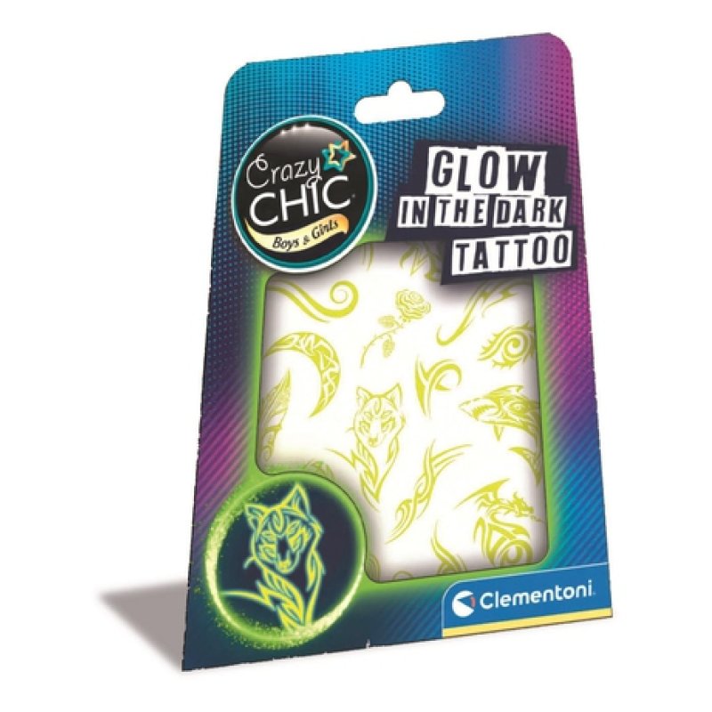 Clementoni - Glow in the Dark Tattoo (I-18121)