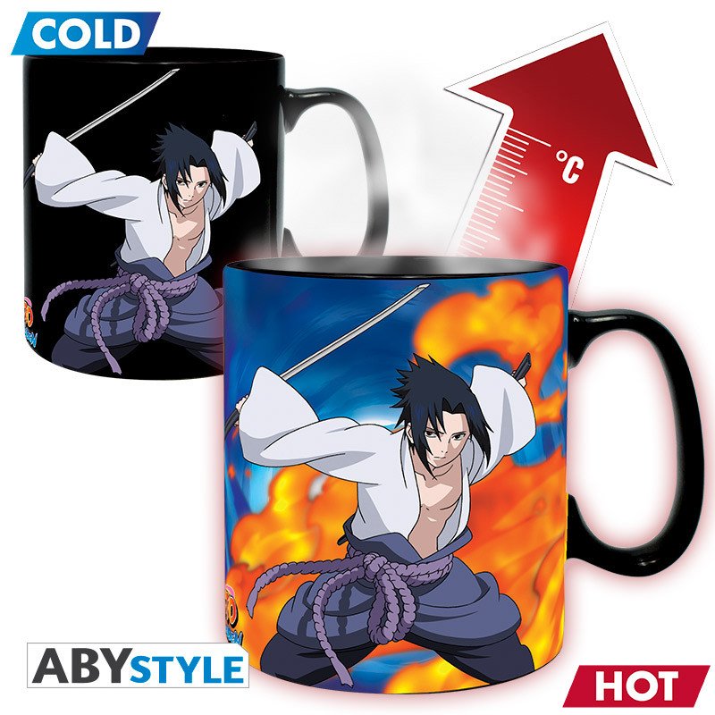 Naruto Shippudden mug heat change (460 ml) - Naruto & Sasuke / Naruto Shippudden kubek termoaktywny (460 ml) Naruto &
