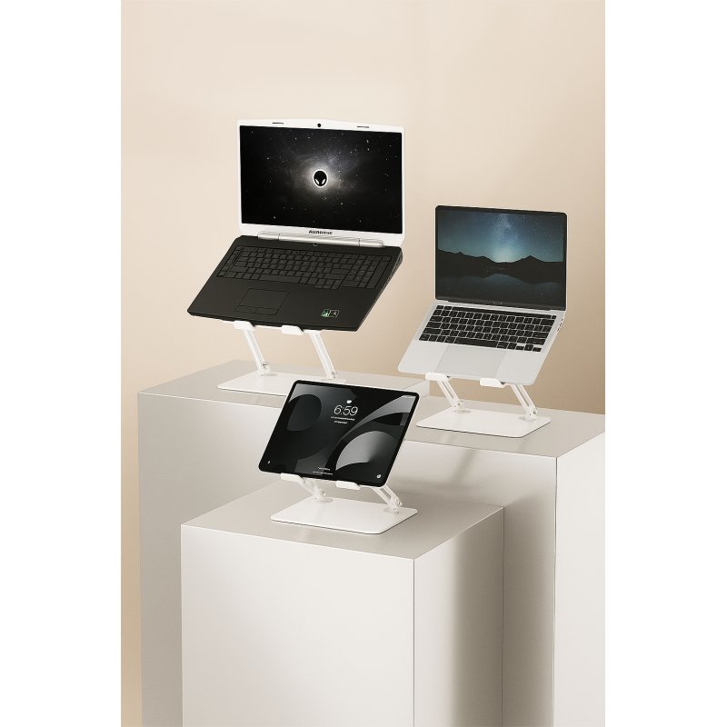 MEDIA-TECH Laptop Stand – Laptop Stand MT2661W (white)