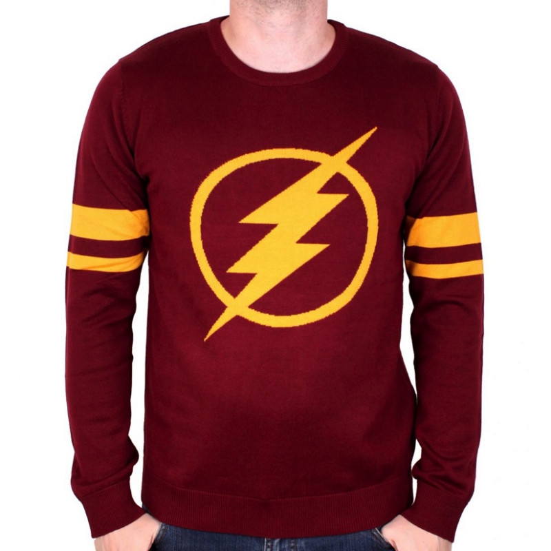 DC COMICS compatible - Pull Over - Flash Logo (XXL)
