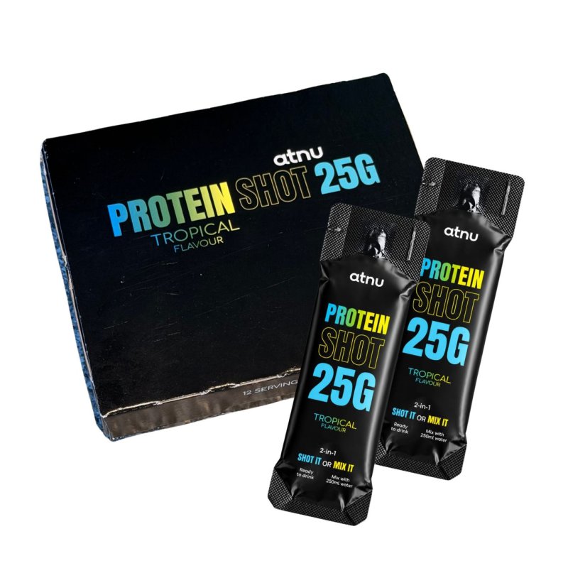 Atnu - Protein Shot Tropical Flavour Box - 12 pcs