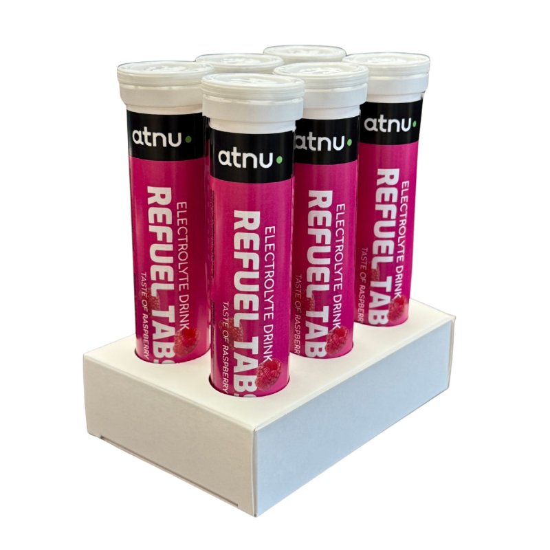 Atnu - Refuel Electrolyte Raspberry Box - 6 pcs.
