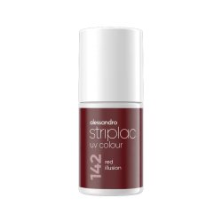 Alessandro Striplac Uv Colour Nail Polish No142 Red Illusion 65ml
