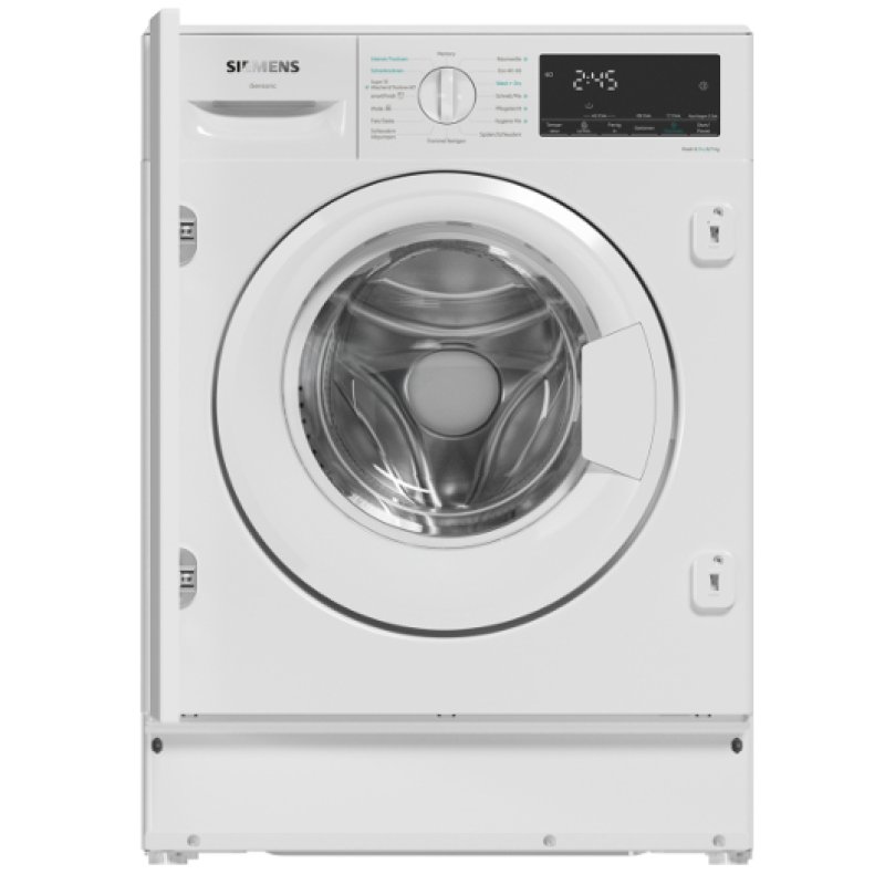 Siemens iQ500 WK14D490 washer dryer Built-in Front-load White