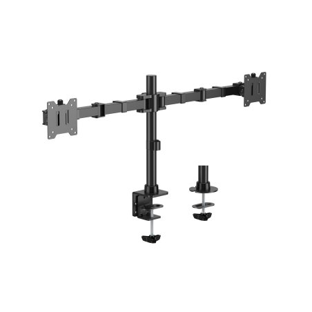 Equip Tischhalterung 17"-35"/2TFT 360° H.Leist. 20Kg schwarz