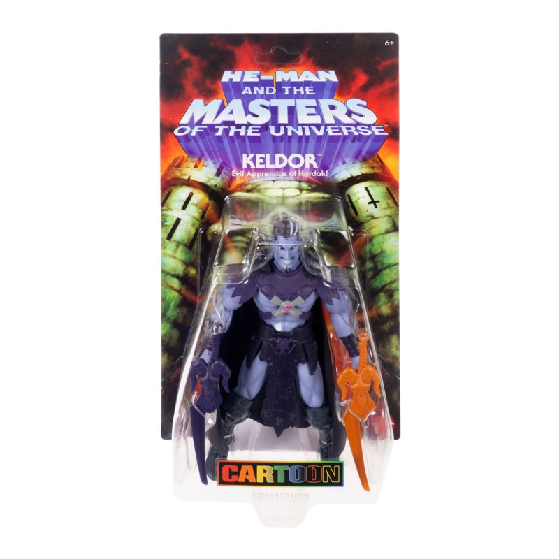 Masters of the Universe Les Maîtres de l’Univers Origins-Figurine Articulée Keldor de la Collection Cartoon