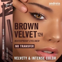 Andreia Professional Make Up Eyes Brown Velvet 12H Waterproof Eyeliner
