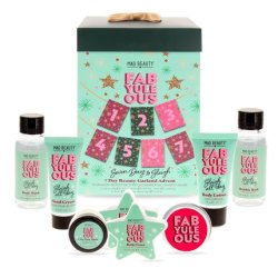 MAD BEAUTY FabYuleOus 7 Day Beauty Garland Advent Calendar with Bath and Body Goodies