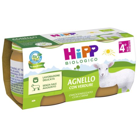 Hipp Organic Lamb Puree 2x80g