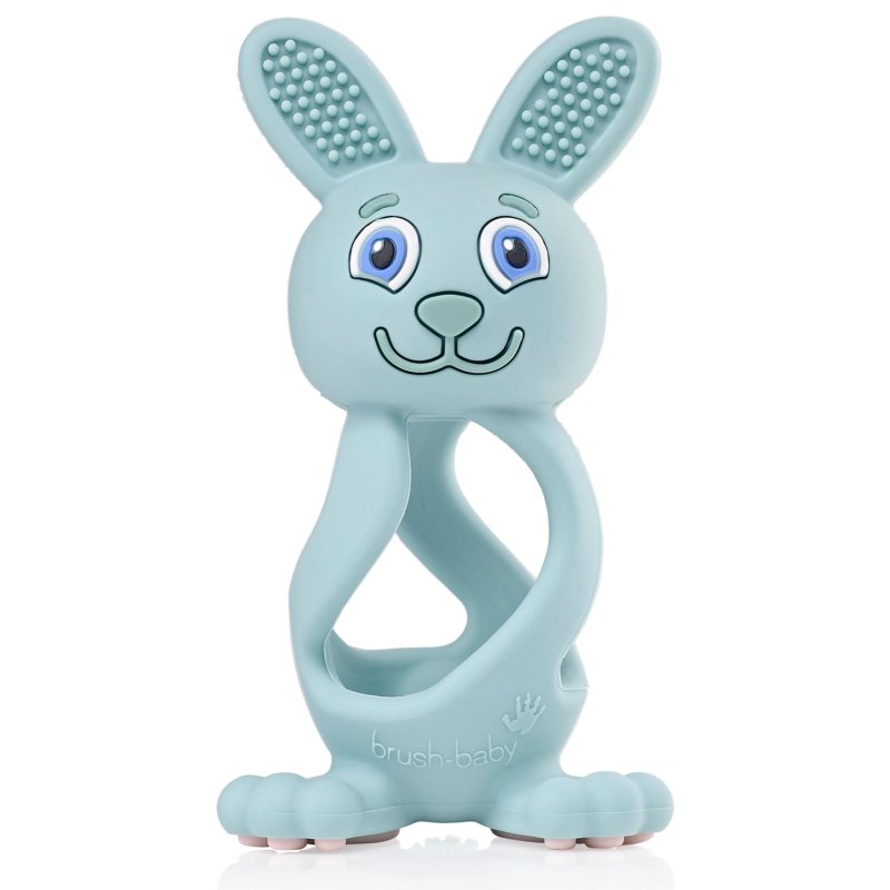 Brush-Baby Bobbie Bunny brosse à dents Vert Bébé