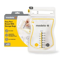 Medela 25 Easy Pour Breastmilk Storage Bags