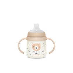 Suavinex Night & Day Bottle With Soft Spout 150 Ml Beige
