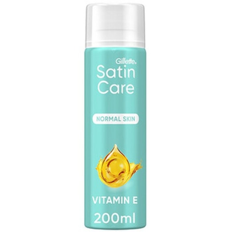 Gillette Satin Care Vitamin E Shave Gel