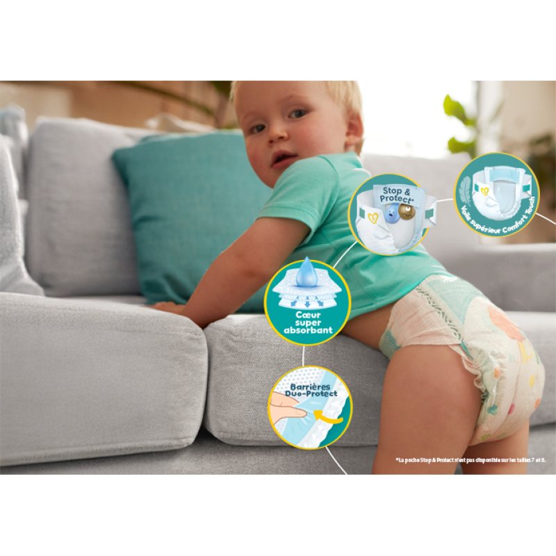 Pampers Baby-Dry 8006540715918 disposable diaper Boy/Girl 7 31 pc(s)