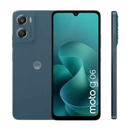 Motorola moto g06 17,5 cm (6.88") Double SIM Android 15 4G USB Type-C 8 Go 256 Go 5200 mAh Bleu