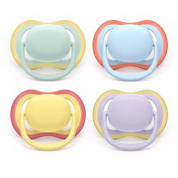 Avent Ultra Air Pacifier 06 Months Mix Solid