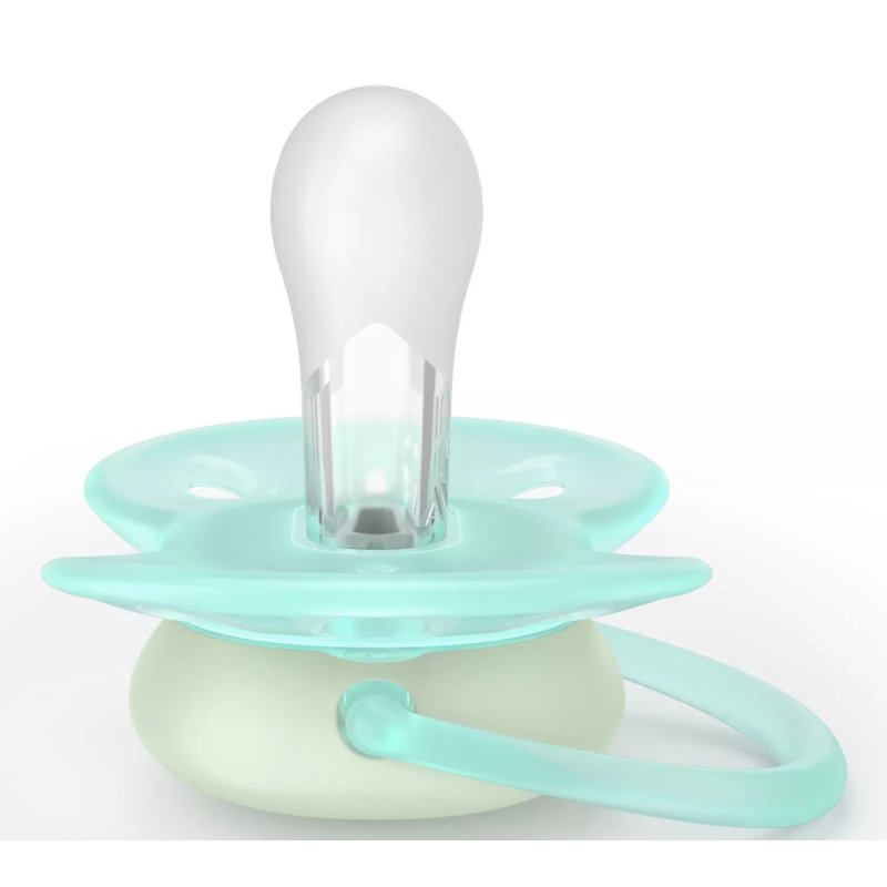 Philips Avent Ultrasoft Night Pacifiers 06 Months 2 Pieces