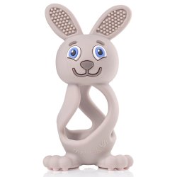Brush-Baby Bobbie Bunny toothbrush Cappuccino, Grey