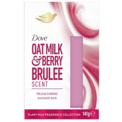Dove Shower Bar Oat Milk Oat Milk And Berry Brulee Cream Tablet