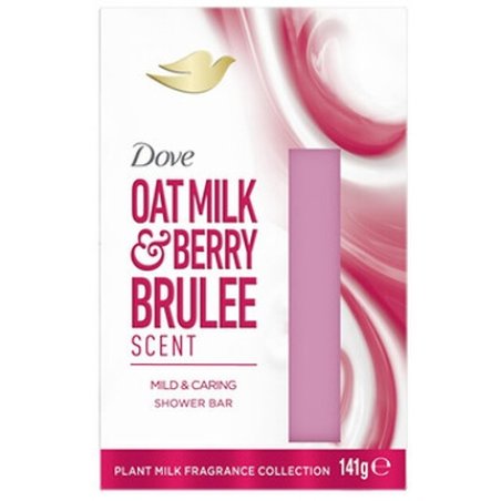 Dove Shower Bar Oat Milk Oat Milk And Berry Brulee Cream Tablet
