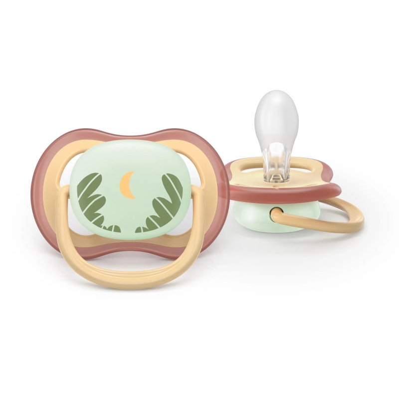 Philips Avent Ultra Air Night Pacifier For Ages 06 Months Pack Of 2