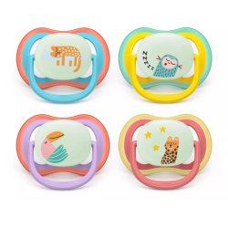 Avent Ultra Air Night Mix Pacifier For 18 Months And Older