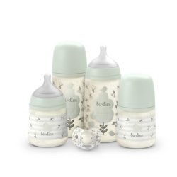 Suavinex Birdies Set Newborn Essentials Color Green