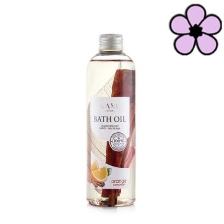 Kanu Nature Relaxing Bath Oil with Orange and Cinnamon Scent 250ml