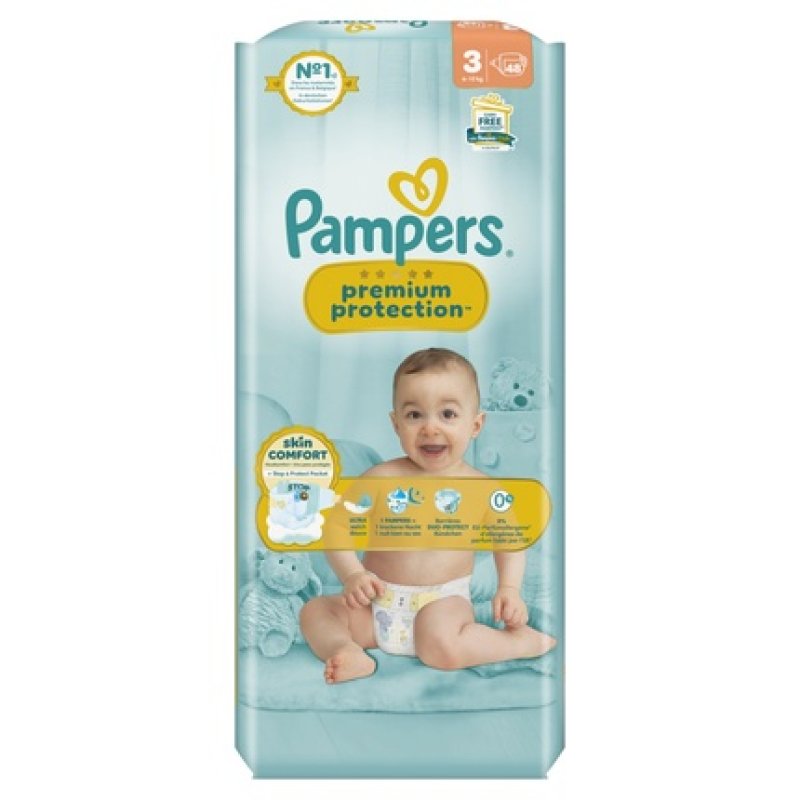 Pampers Premium Protection Size 3 Diapers