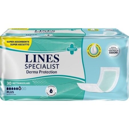Fater Lines Specialist Derma Protection Rectangular Absorbent Pads 30 Pieces