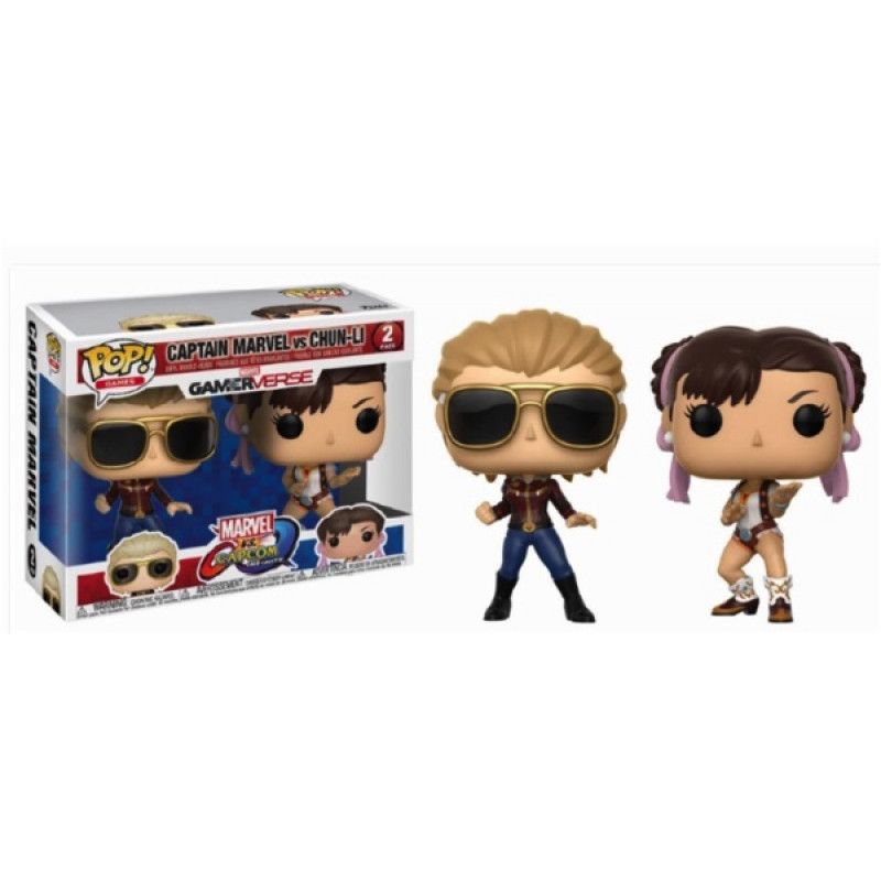 MARVEL Vs CAPCOM - 2-Pack - Captain Marvel Vs Chun-Li