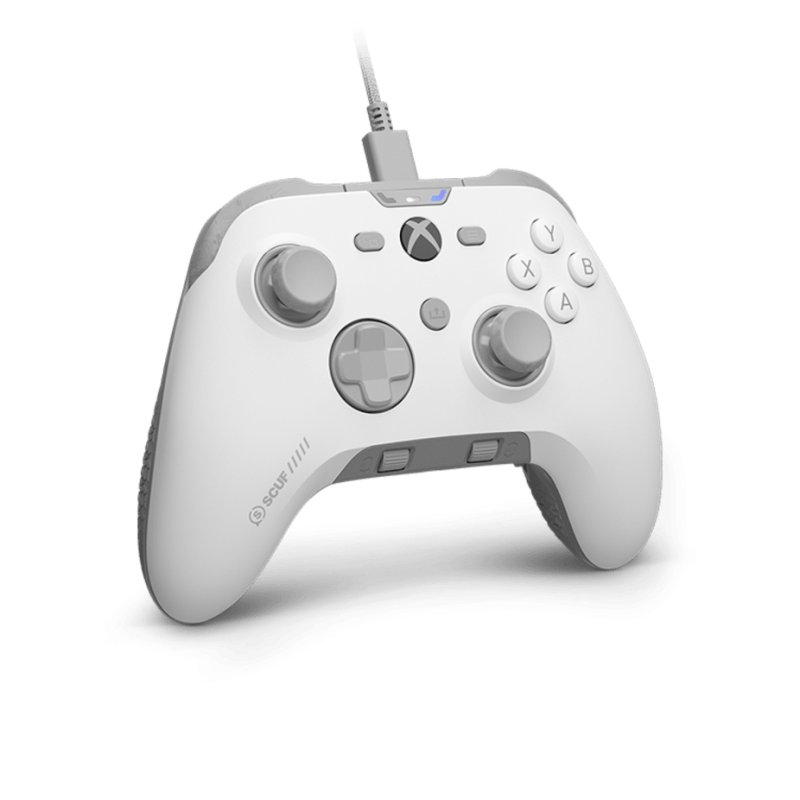 Scuf Gaming Valor Pro Wired Blanc USB Manette de jeu Analogique/Numérique PC, Xbox One, Xbox Series S