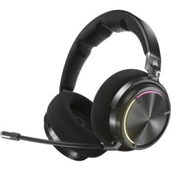 Corsair VIRTUOSO MAX WIRELESS, Carbon Casque Sans fil À la main Gaming Bluetooth Charbon
