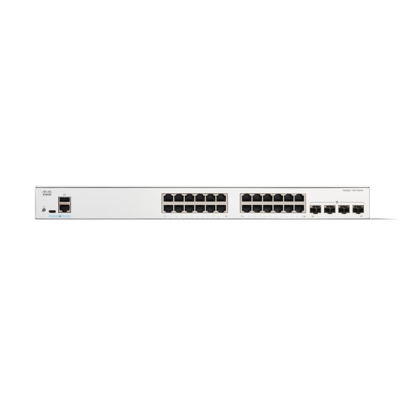 Cisco C1300-24T-4G Managed L2/L3 Gigabit Ethernet (10/100/1000) White