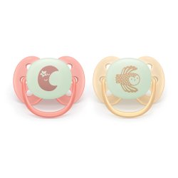 Philips AVENT Pacifier SCF094/02 ultra soft Nighttime