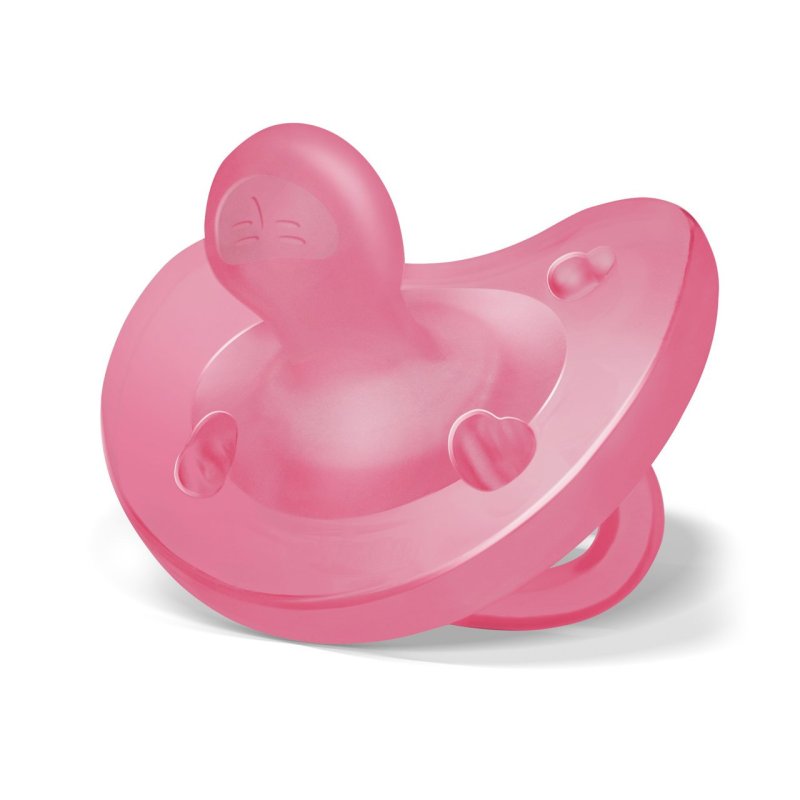 Chicco 00073096110000 baby pacifier Ultra soft pacifier Anatomical Silicone Pink