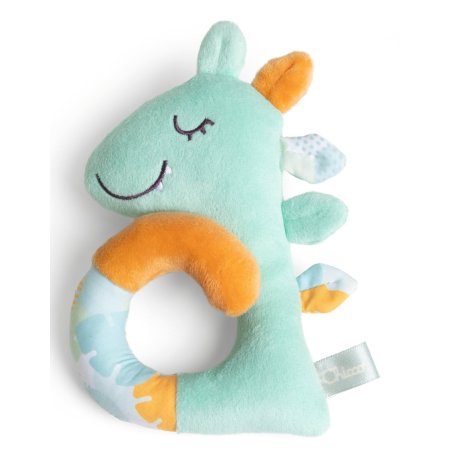 Chicco Soft Dino Rattle A Delightful Soft Toy For Infants