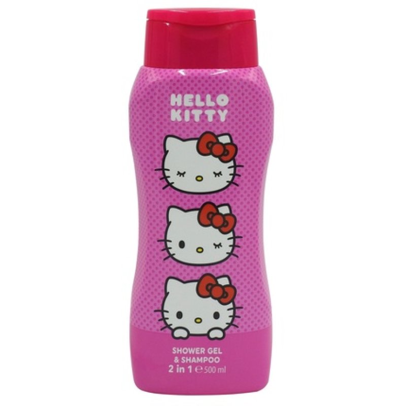 Disney Hello Kitty Shampoo And Shower Gel 500ml For Kids
