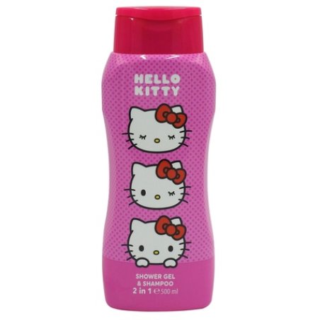 Disney Hello Kitty Shampoo And Shower Gel 500ml For Kids