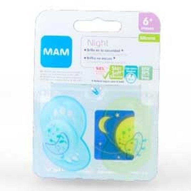 Mam Original Night Silicone Pacifier 6 Months 2
